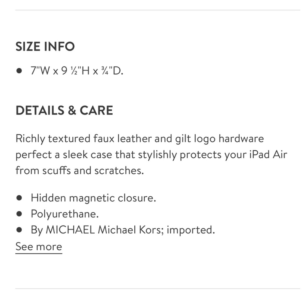 Micheal Kora iPad Air case - Picture 4 of 12